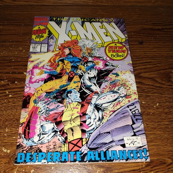 Uncanny X-Men #281 (Marvel comics, 1991) 1st App of Trevor Fitzroy - Picture 1 of 4